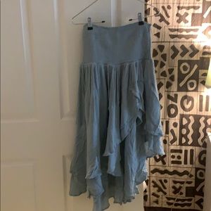 High/low skirt or dress